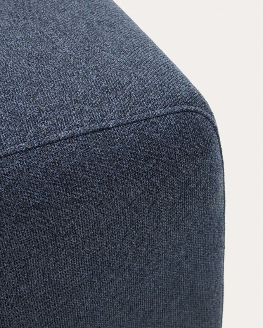 Neom footrest in blue, 75 x 64 cm FSC Mix Credit