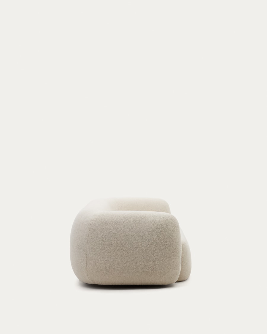 Martina 3-seater sofa in ecru bouclé 246 cm FSC Mix Credit