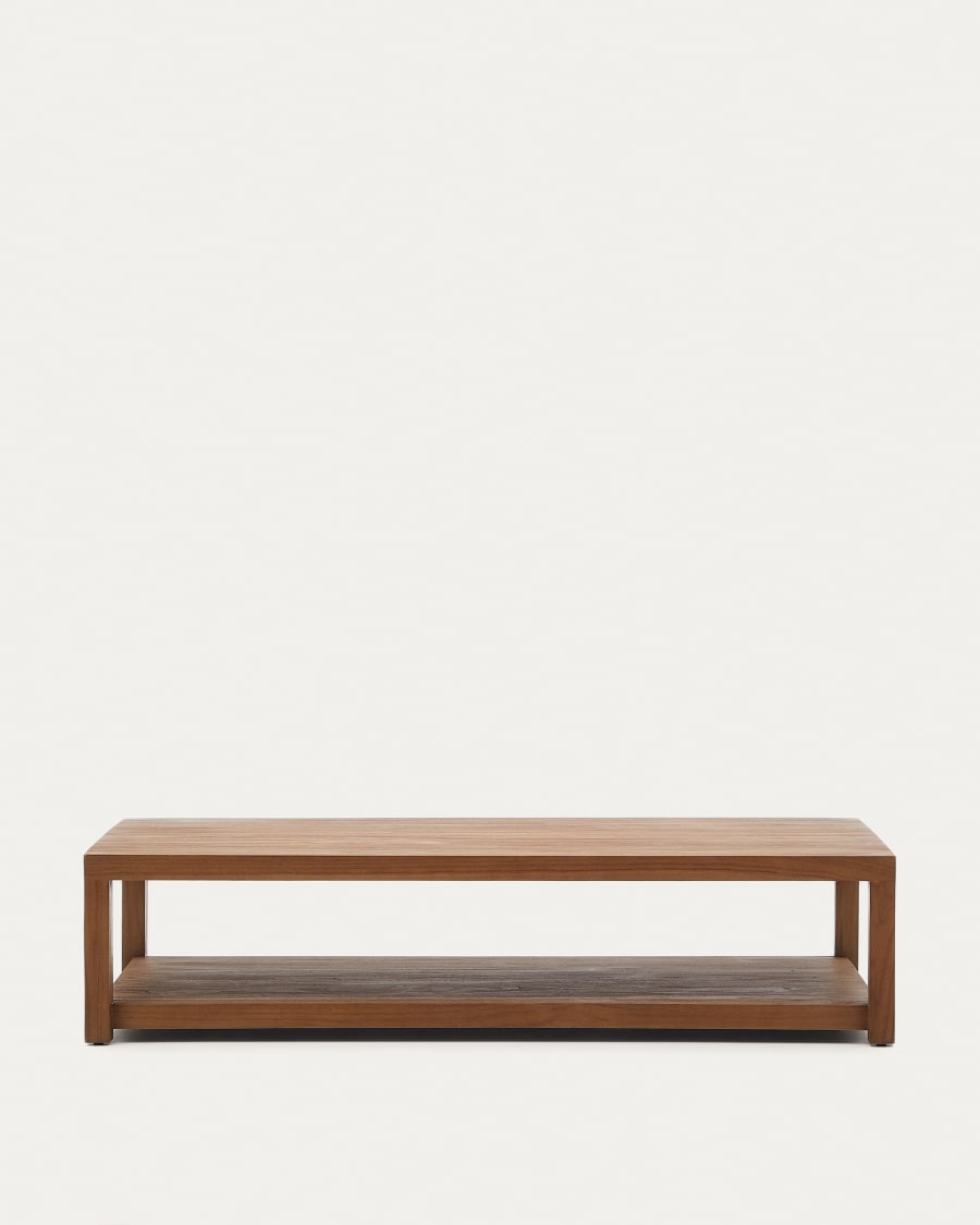 Sashi coffee table made in solid teak wood 150 x 70 cm