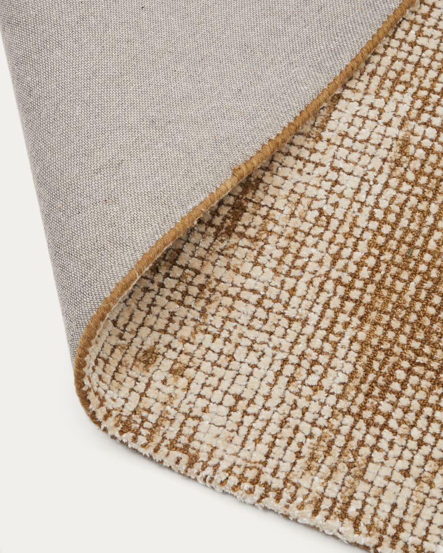 Susi green bamboo viscose rug 160 x 230 cm