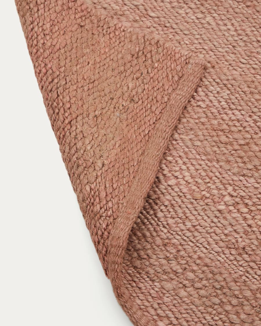 Sallova pink jute rug 160 x 230 cm