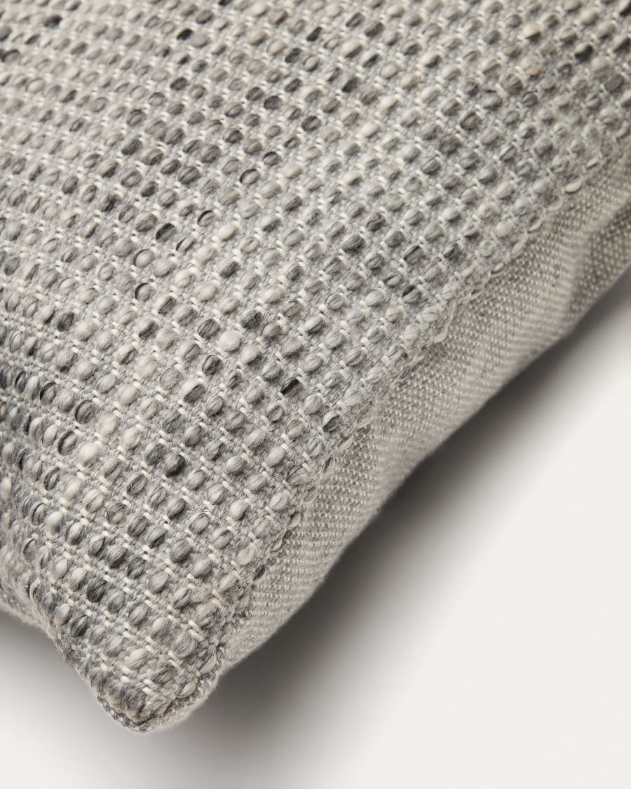 Almadraba cushion cover in grey, 100% PET, 45 x 45 cm