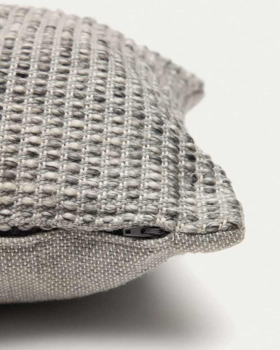 Almadraba cushion cover in grey, 100% PET, 45 x 45 cm