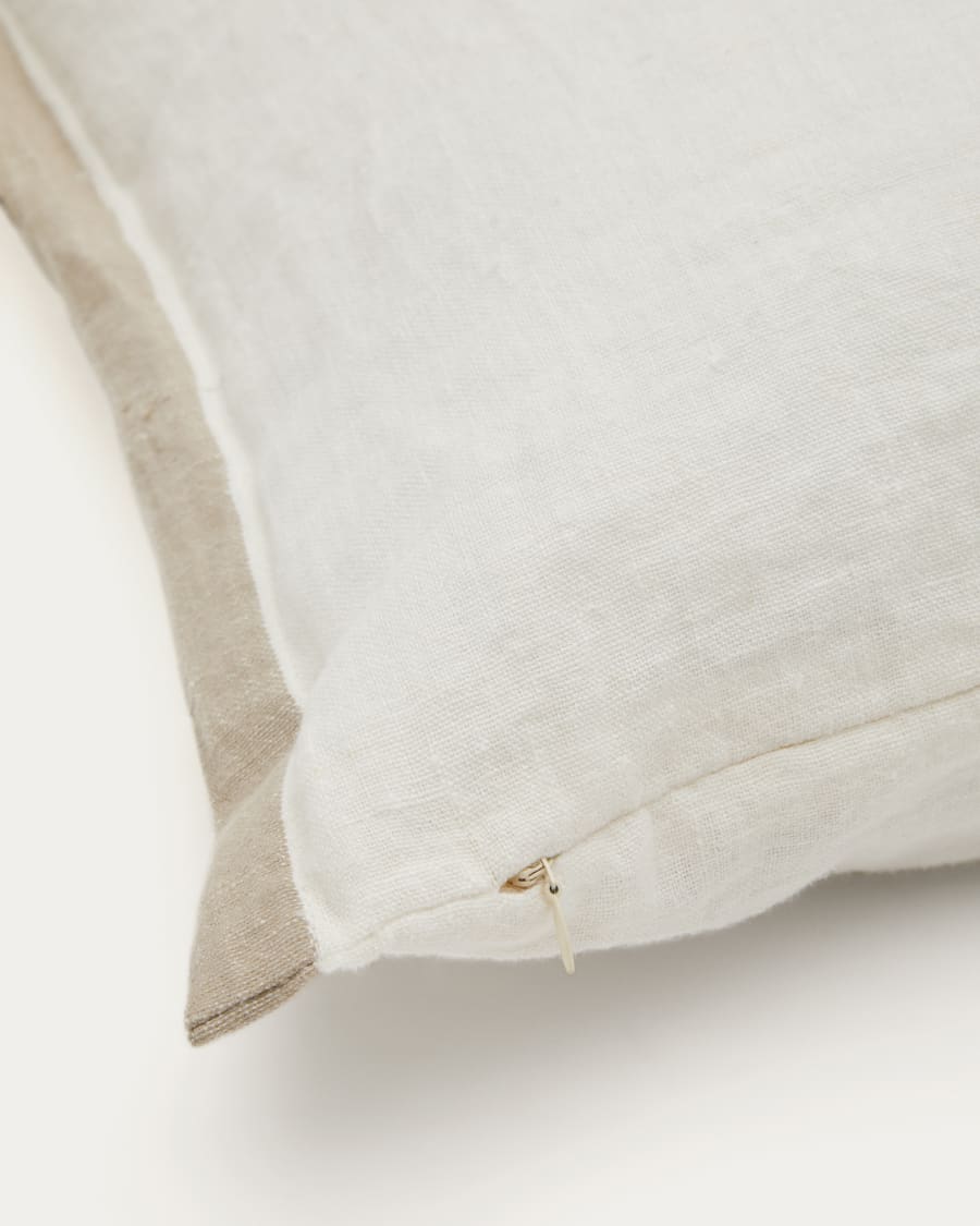 Washed linen cushion covers on sale