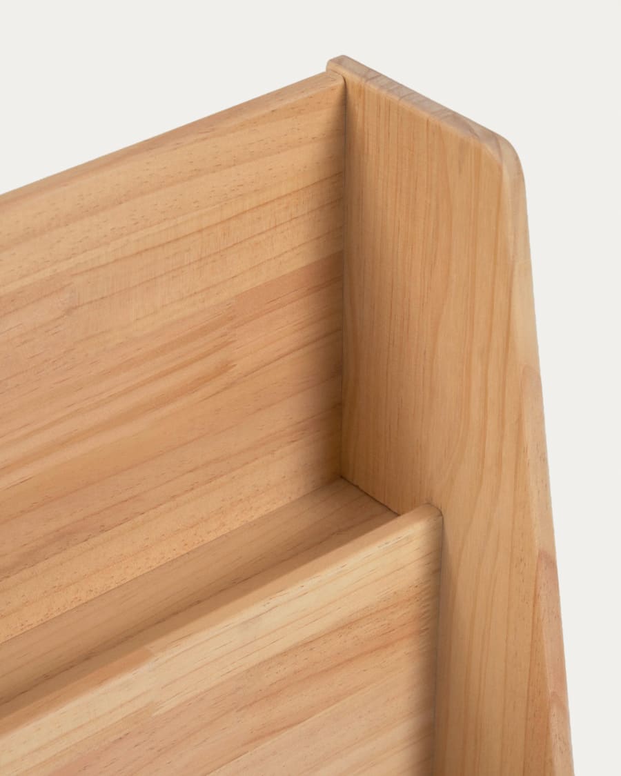Adiventina bookcase in solid natural pine 59,5 x 69,5 cm