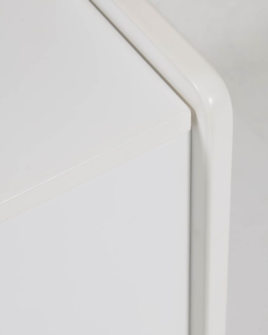 Συρταριέρα Nunila, λευκό MDF