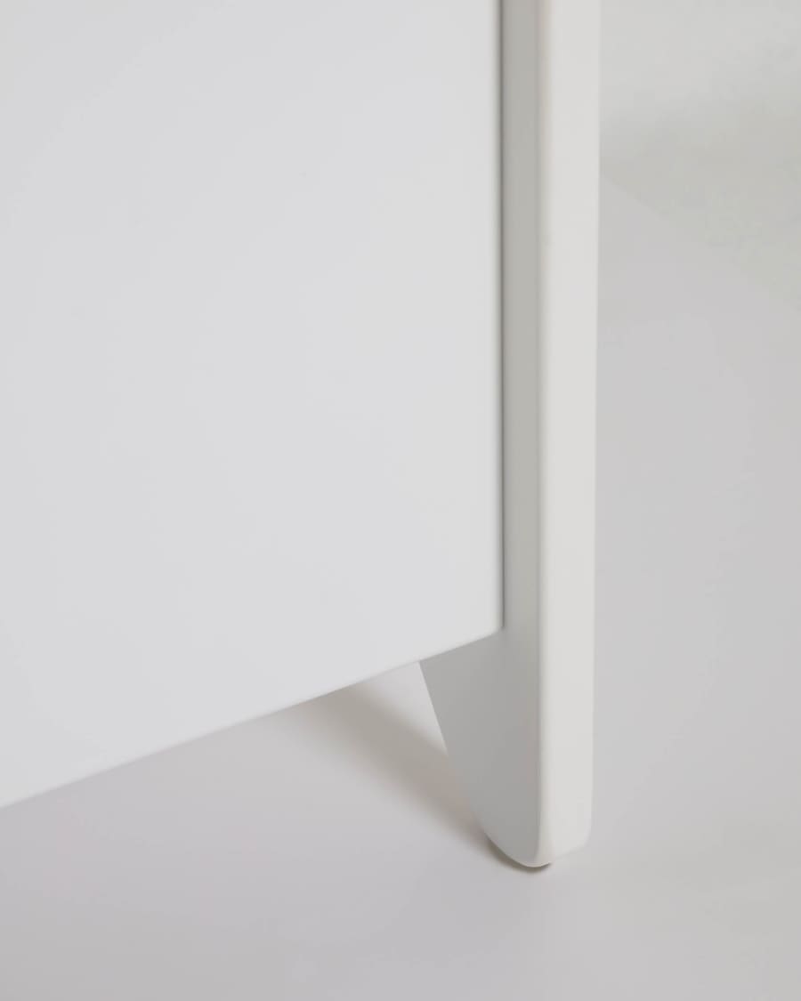 Συρταριέρα Nunila, λευκό MDF