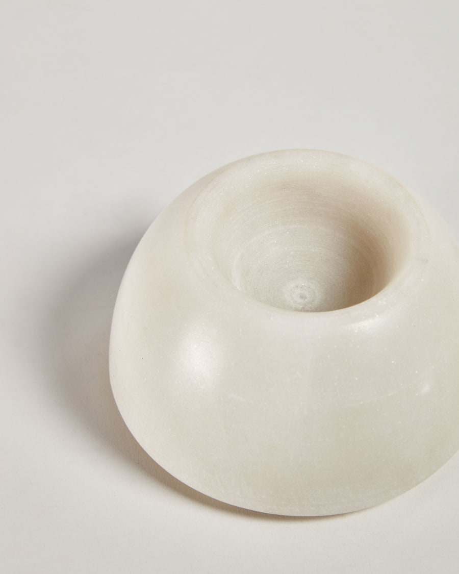 Cinderella white marble egg cup