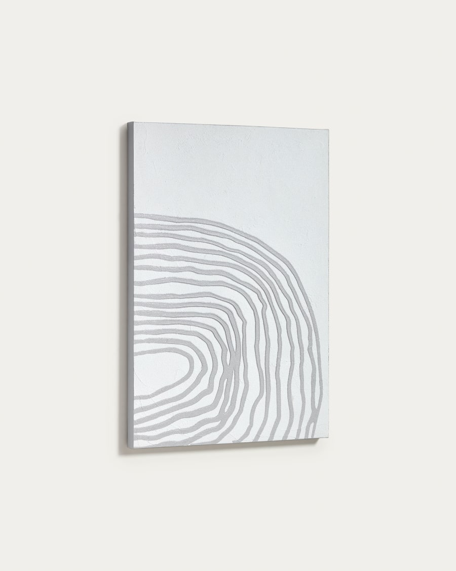 Suri white frame, 45 x 65 cm