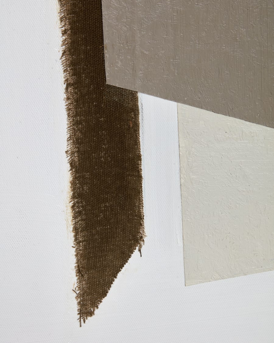 Suilen white and brown frame, 60 x 90 cm
