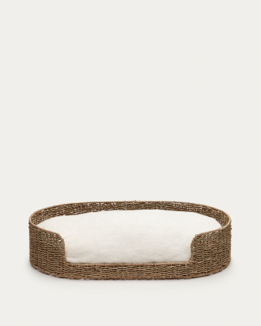 Fliicker bed for pets made from natural fibres Ø 80 x 45 cm