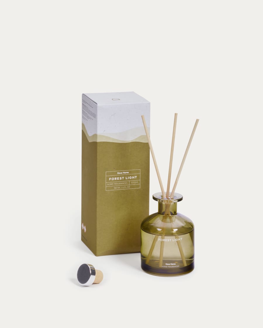 Forest Light fragrance diffuser with sticks, 180 ml