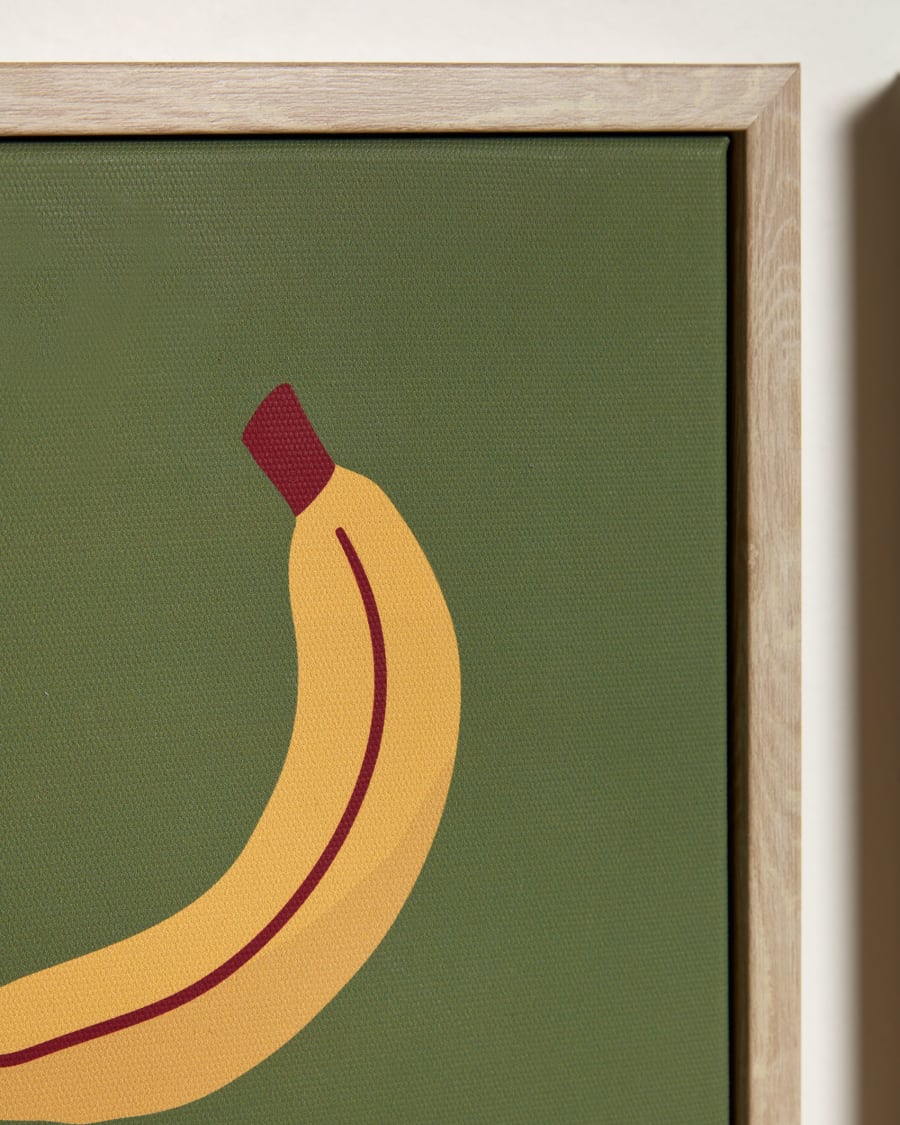 Σετ Bogumila με 4 πολύχρωμες ζωγραφιές με φρούτα, 20x20εκ