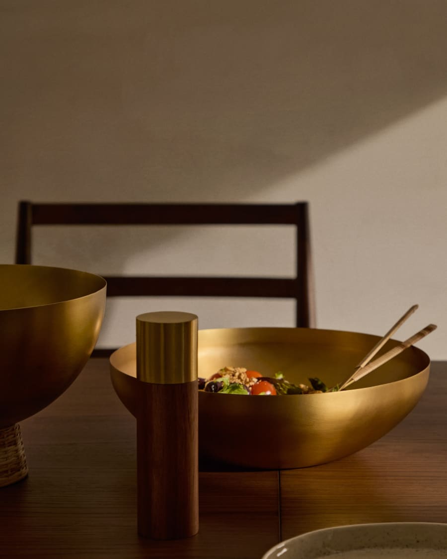 Seri gold finished stainless steel bowl Kave Home International