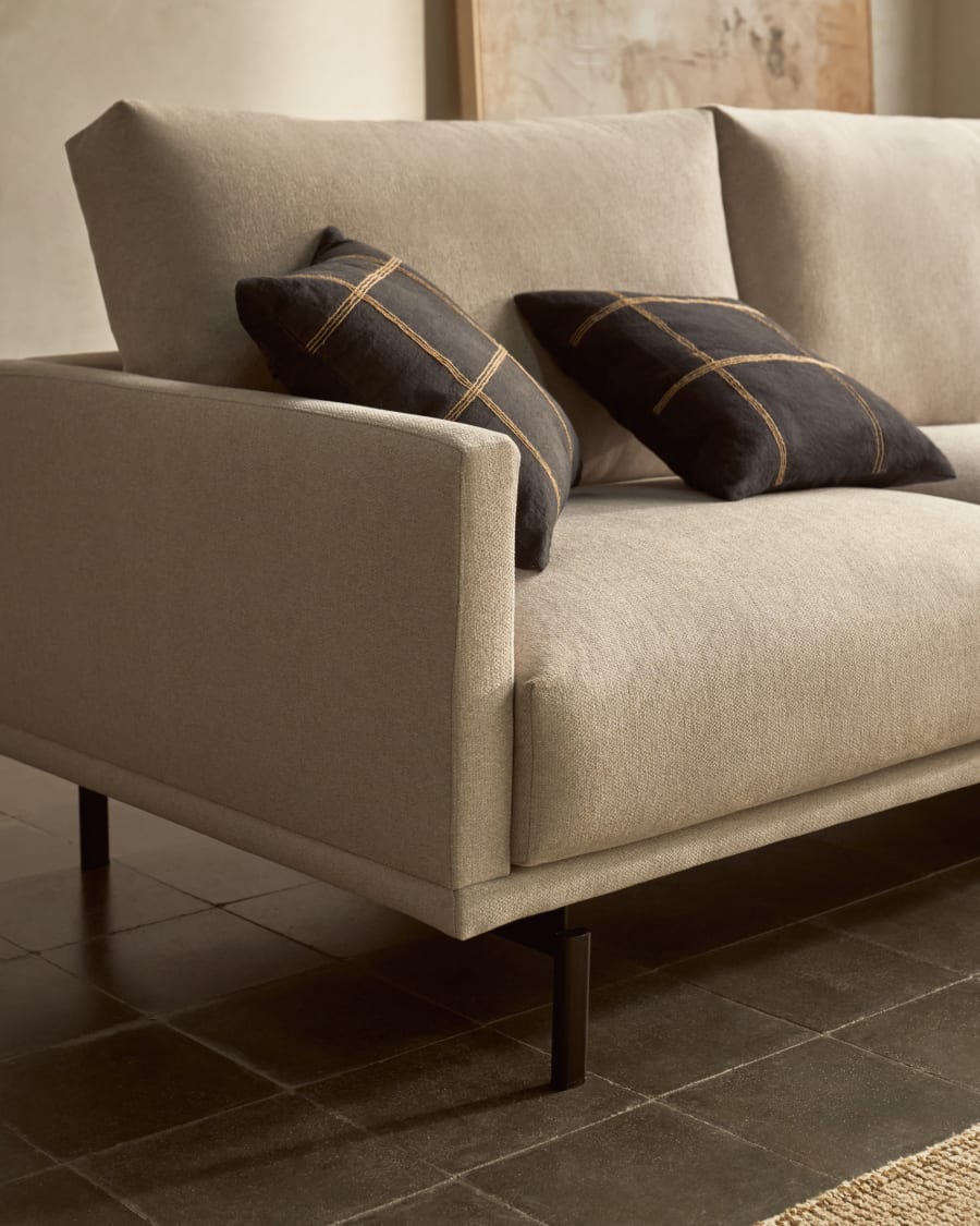 Galene 3-Sitzer Sofa beige 214 cm FSC Mix Credit