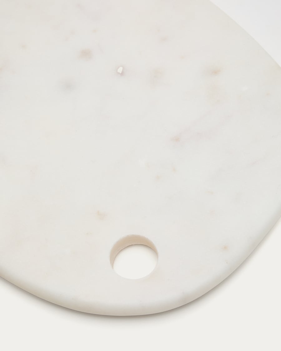 Obar white marble serving board