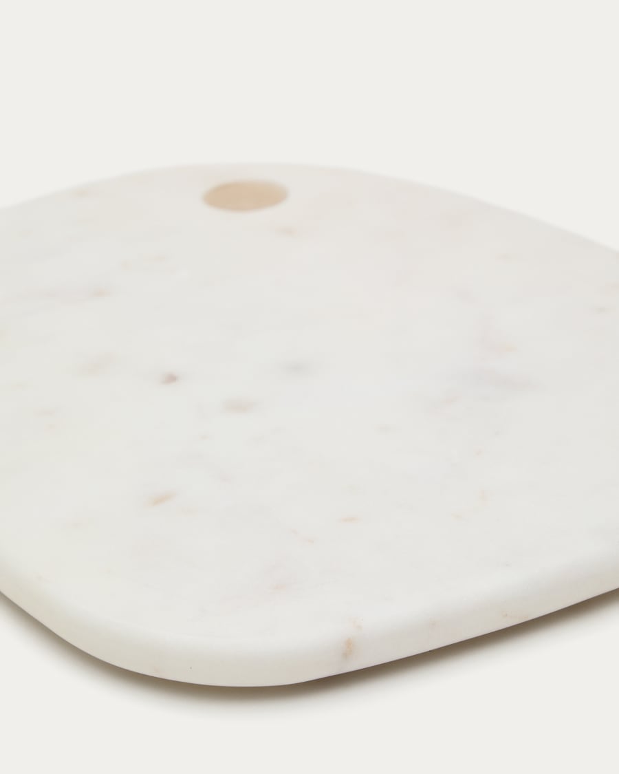 Obar white marble serving board