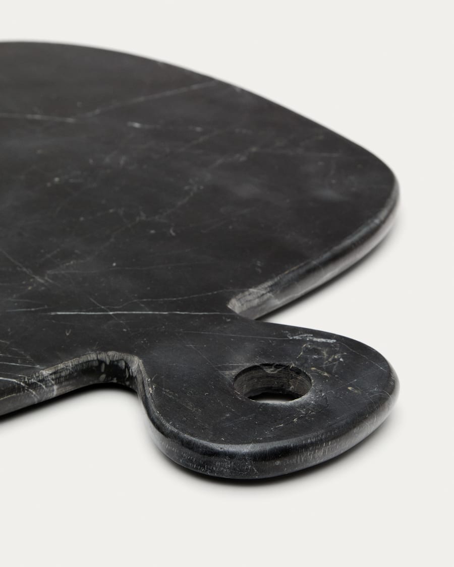 Obar black marble serving board