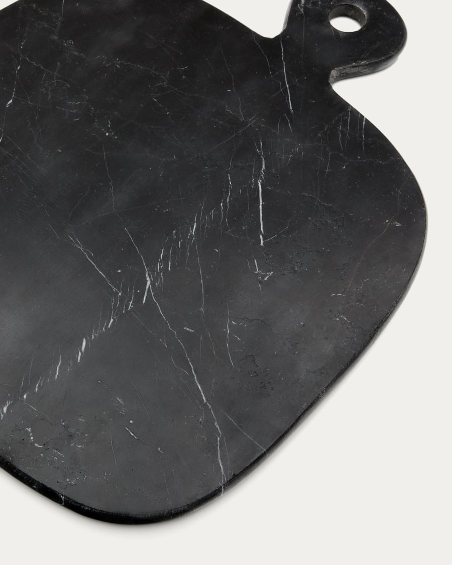 Obar black marble serving board