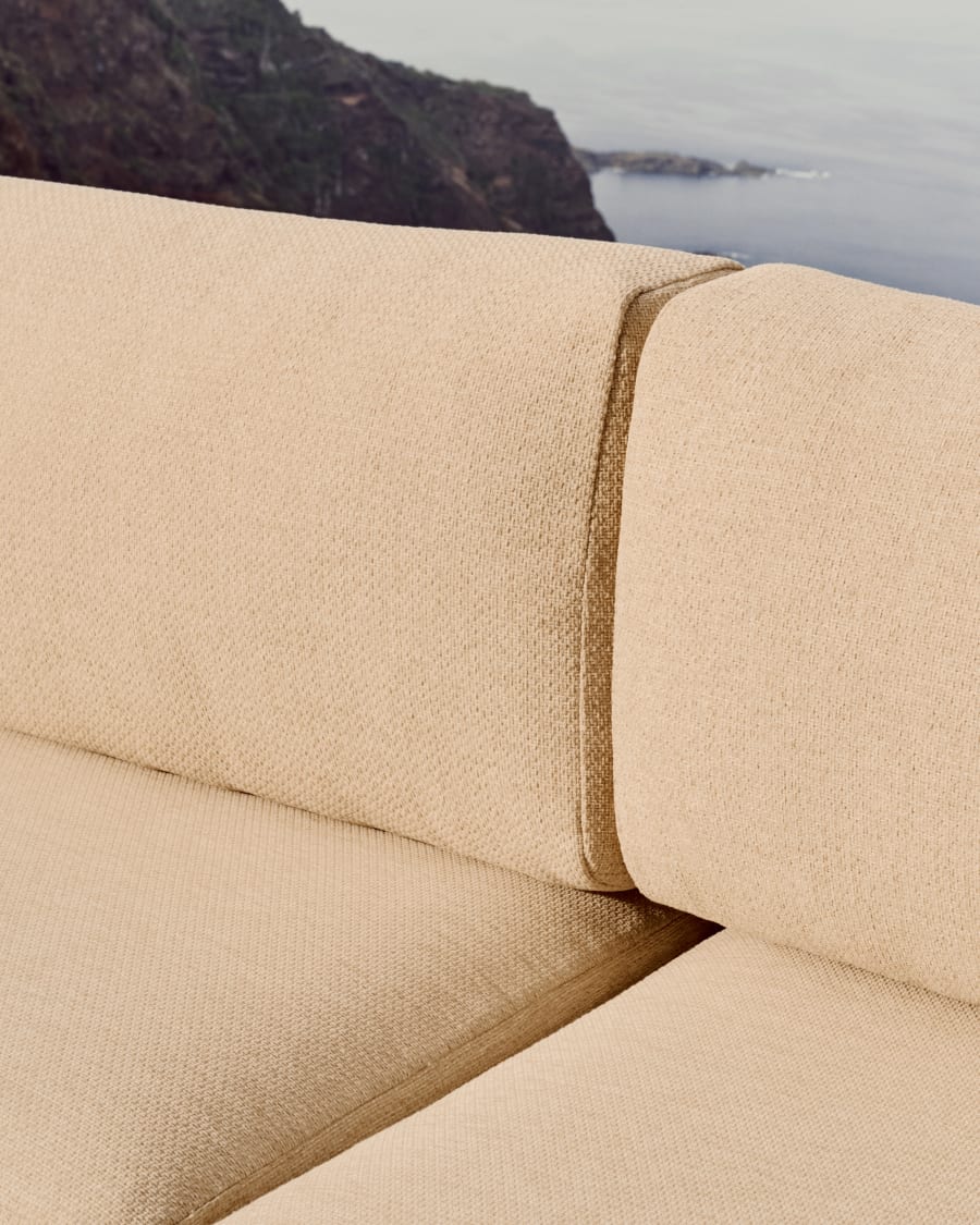 Turqueta 3-seater sofa made from solid teak wood 230 cm FSC 100%