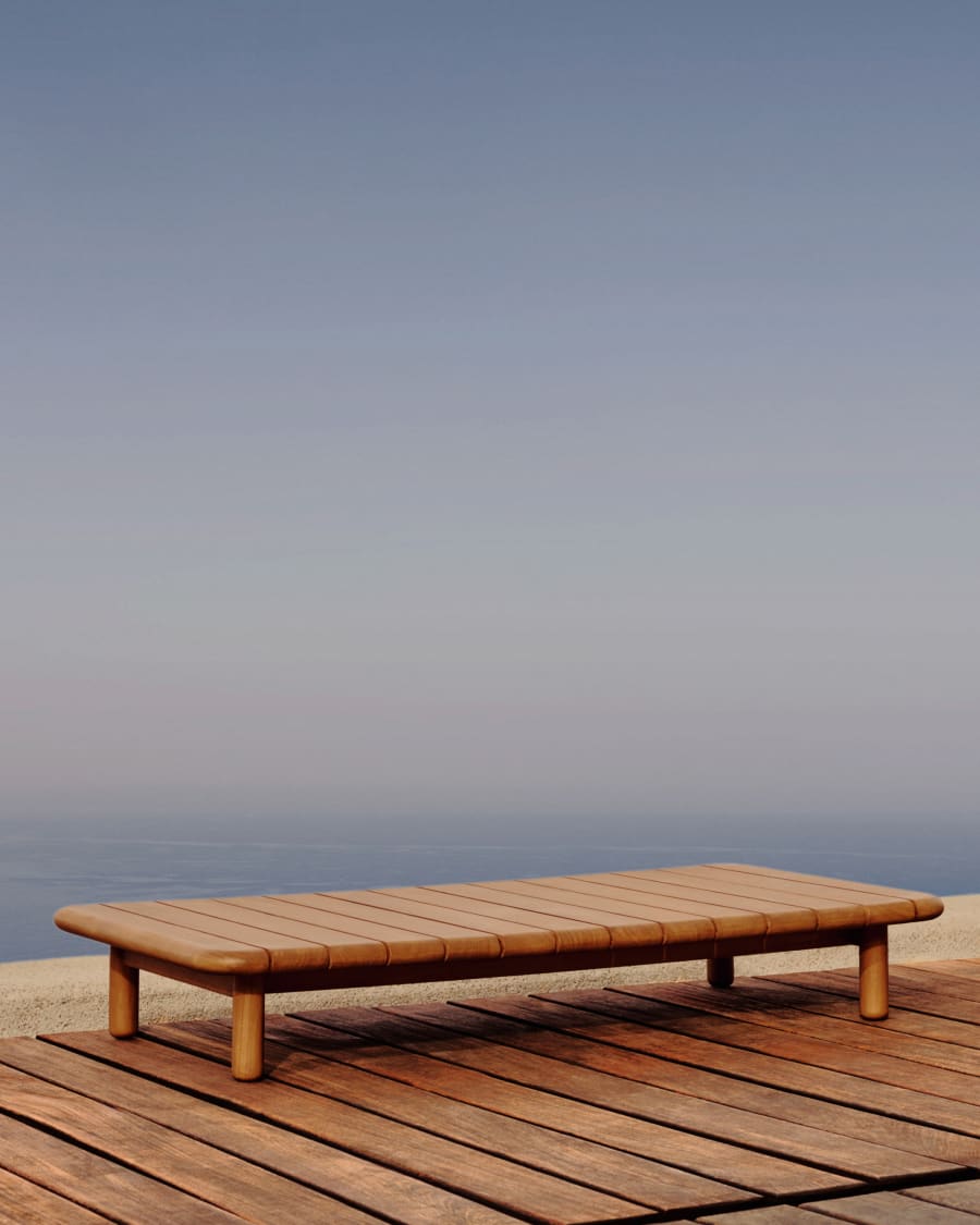 Turqueta coffee table made from solid teak wood, 140 x 70 cm, FSC 100%