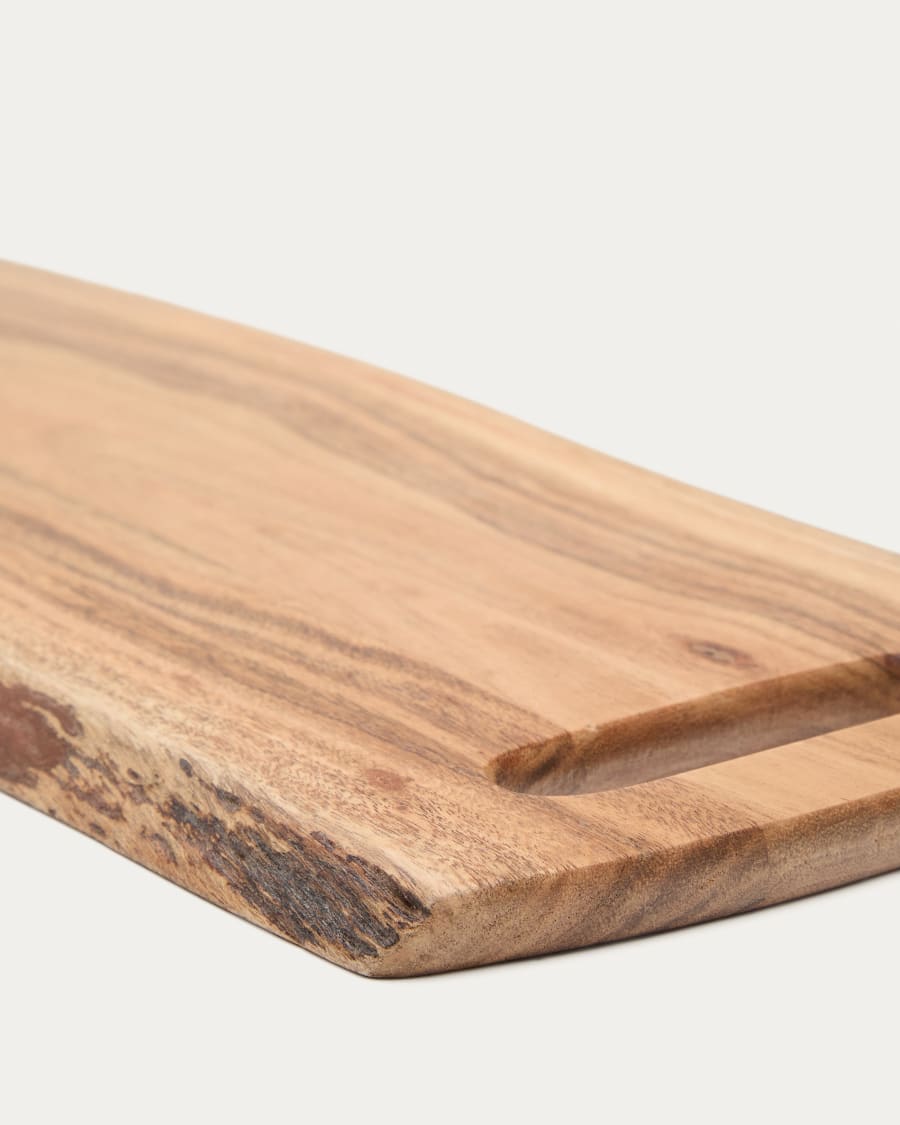 Zeun large serving board made of acacia wood FSC 100%