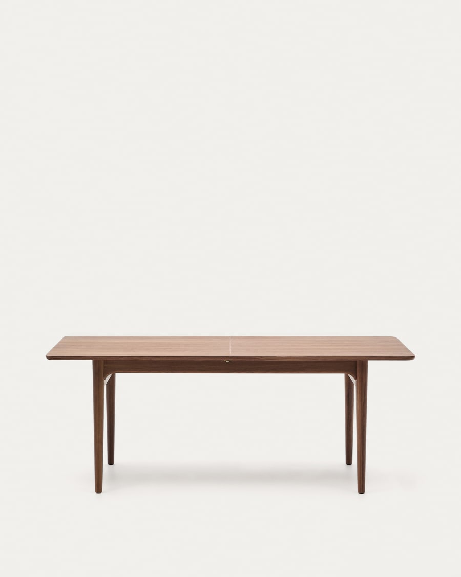 Solid walnut extending dining table sale