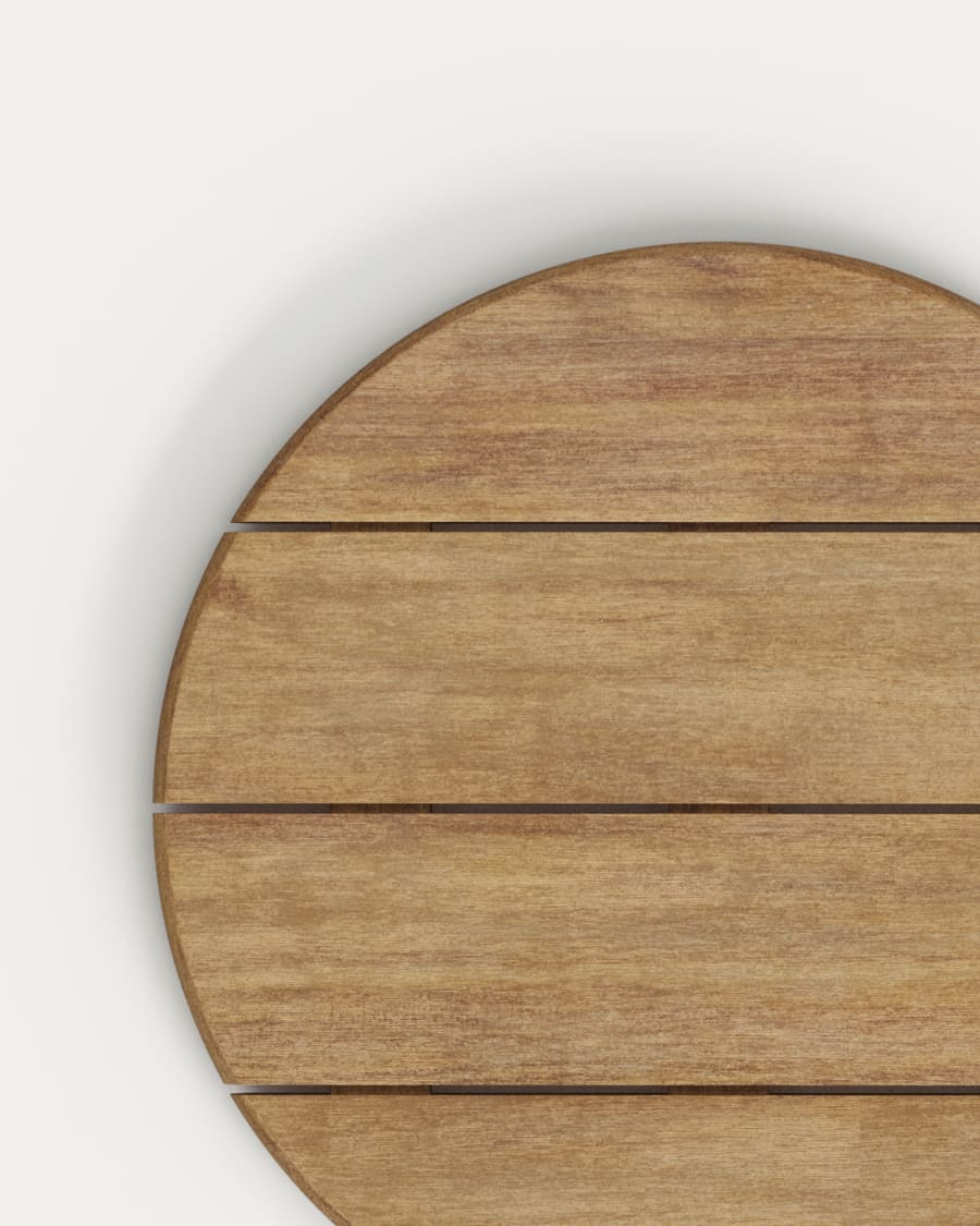 Suara round table top made of acacia wood in a natural finish, Ø55 cm FSC 100%