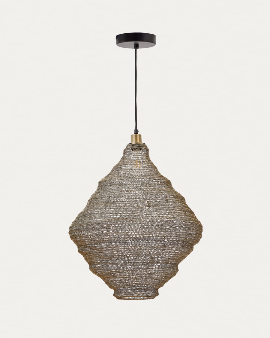 Sarraco gold metal ceiling lamp Ø 48,5 cm