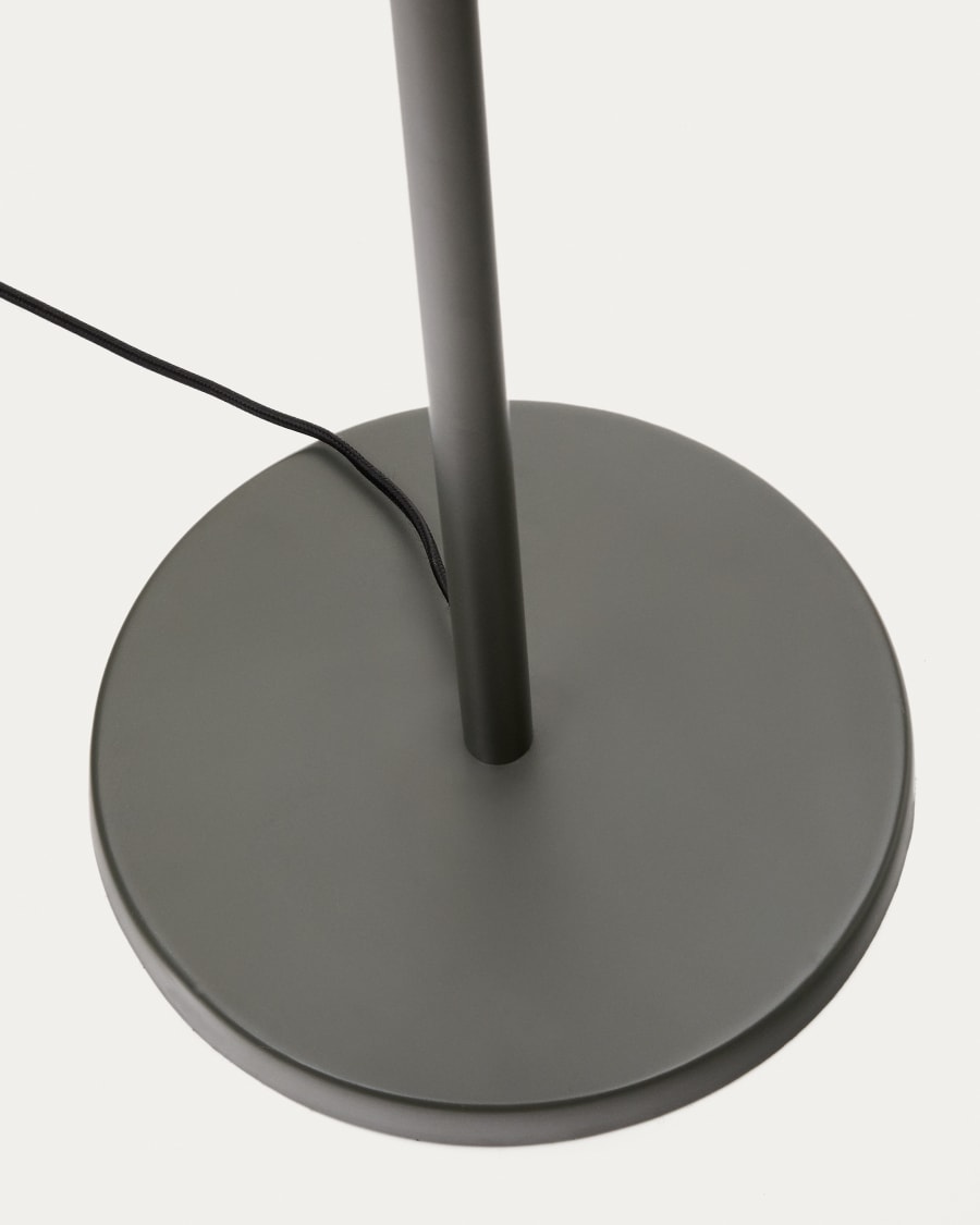 Stehlampe Navat aus Metall mit grünem Finish