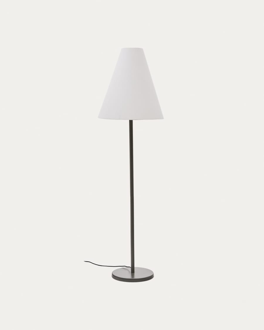 Stehlampe Navat aus Metall mit grünem Finish