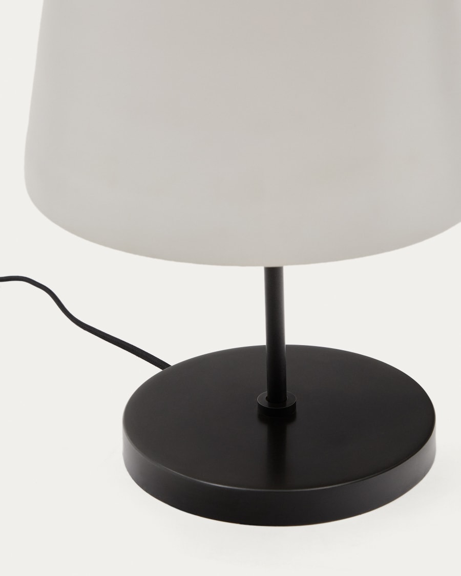 Simple black table lamp hotsell
