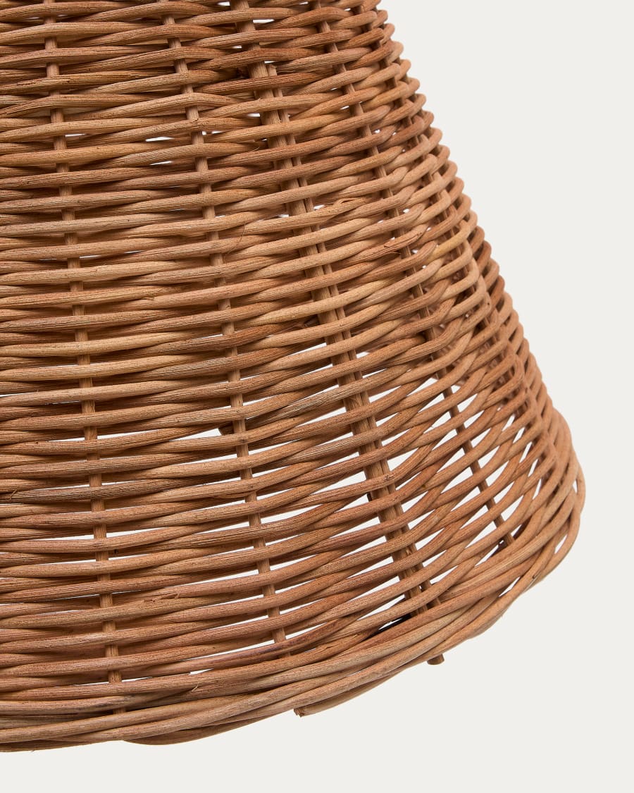 Calvia Schirm für Deckenlampe aus Rattan mit naturfarbenem Finish Ø 60 cm
