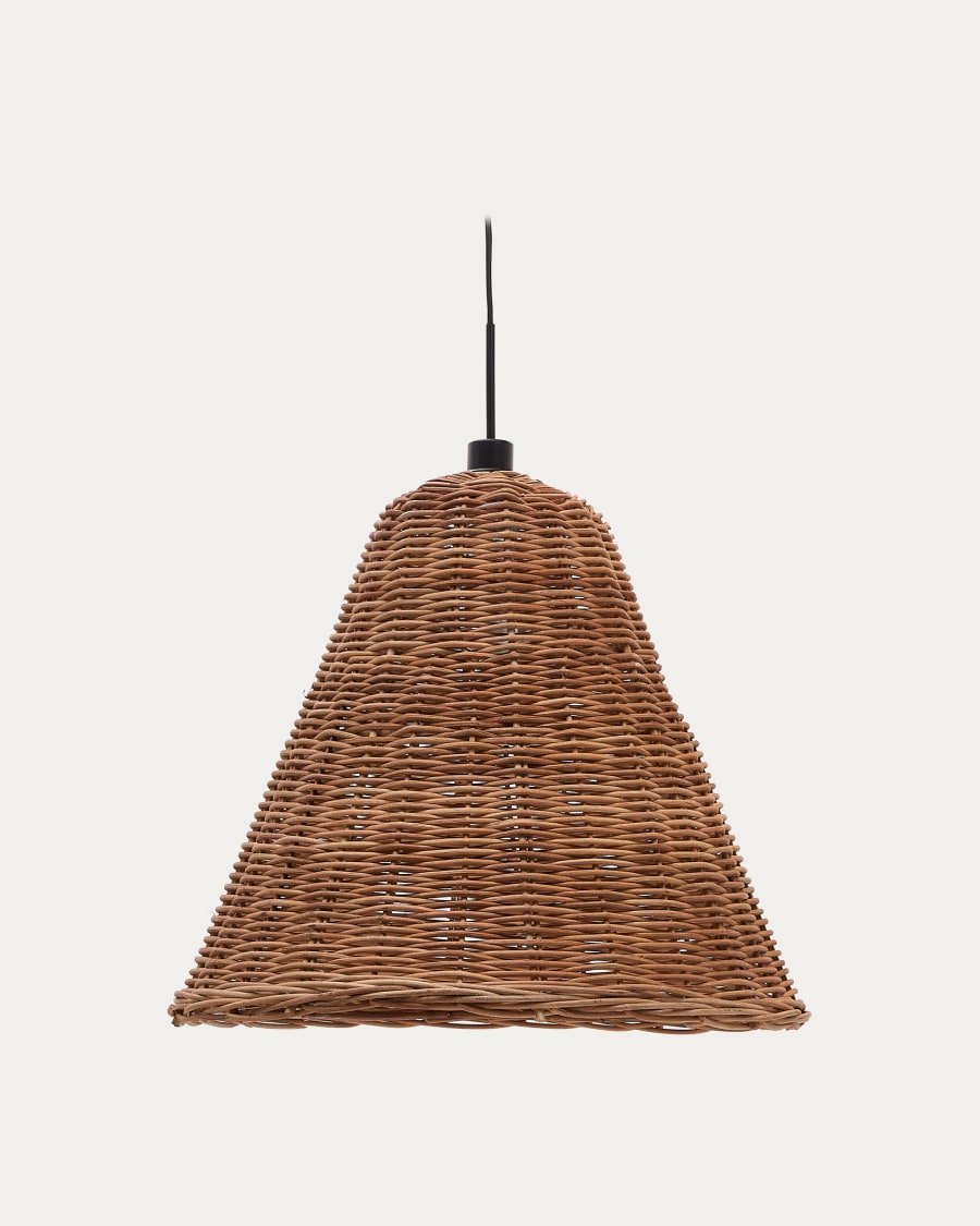 Calvia Schirm für Deckenlampe aus Rattan mit naturfarbenem Finish Ø 60 cm