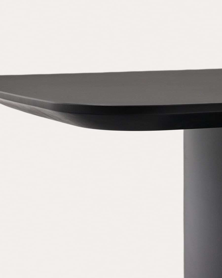 Litto black, lacquered MDF table, 240 x 100 cm