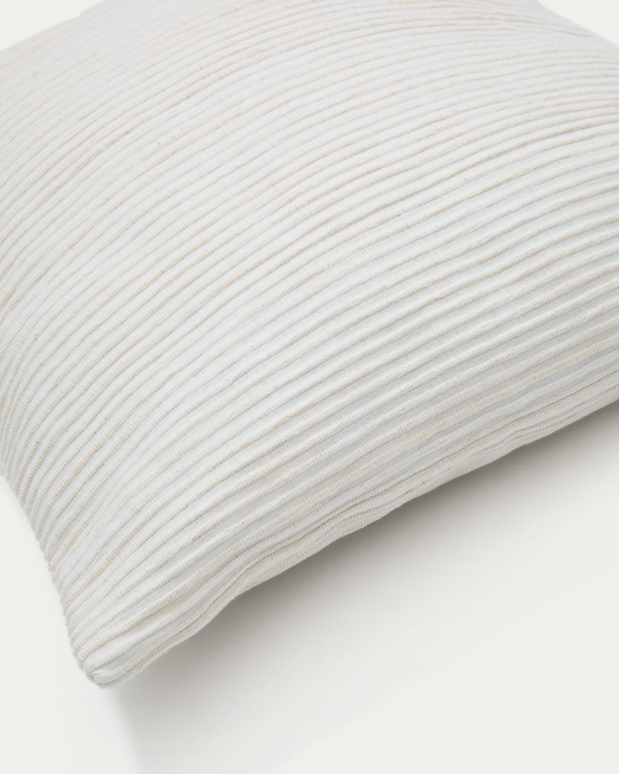 Minec beige, 100% cotton cushion cover, 45 x 45 cm