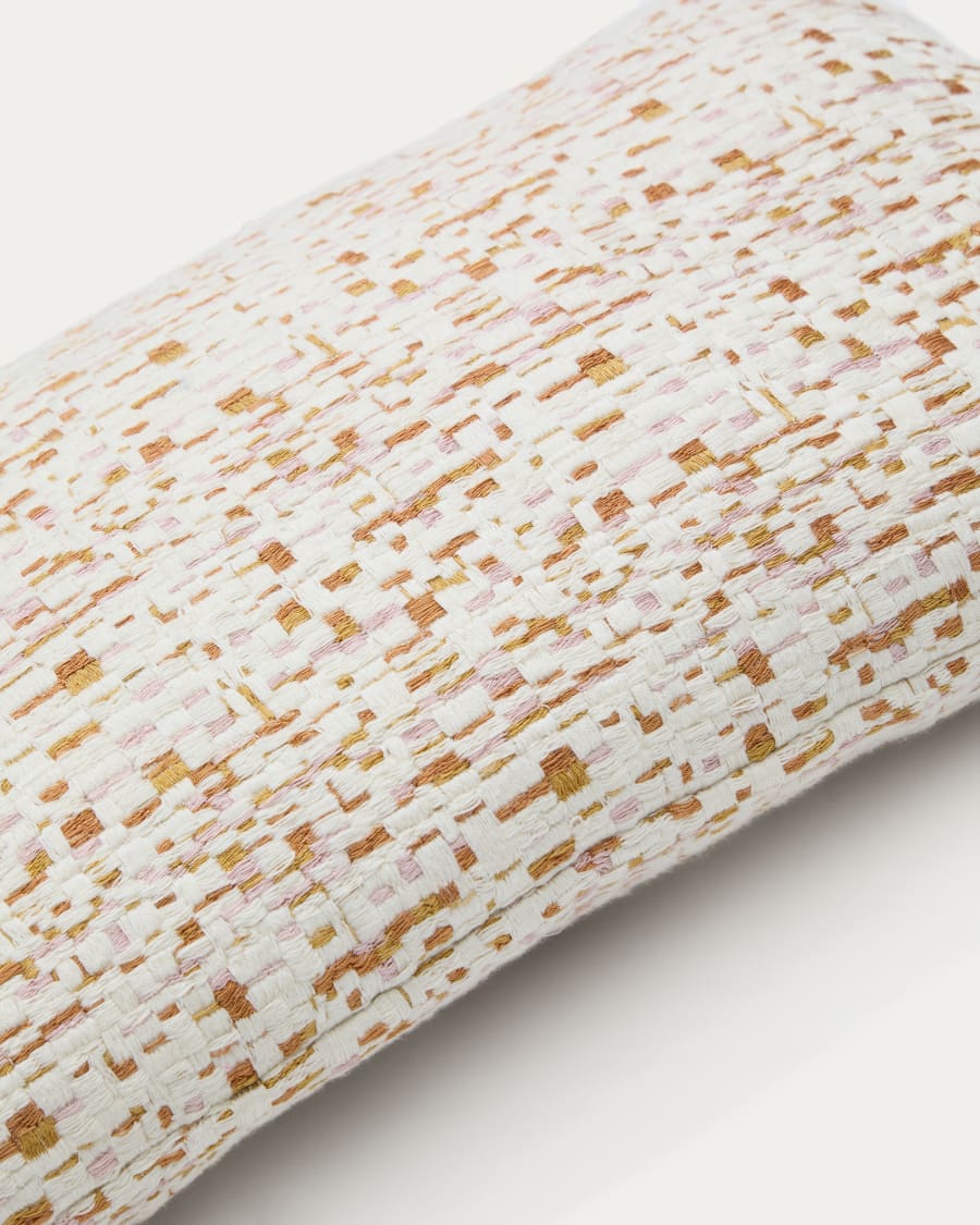 Multicoloured jacquard Manma cushion cover 30 x 50 cm