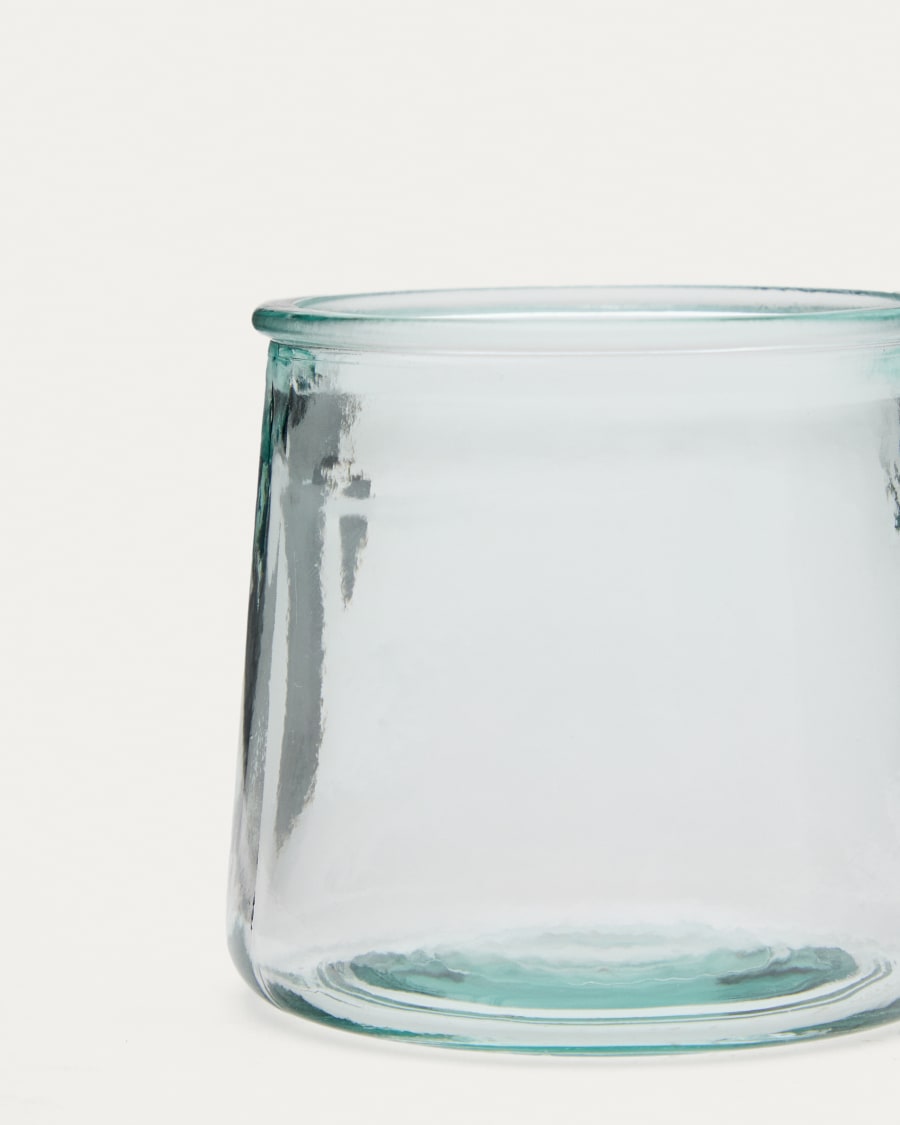 Izai transparent recycled glass