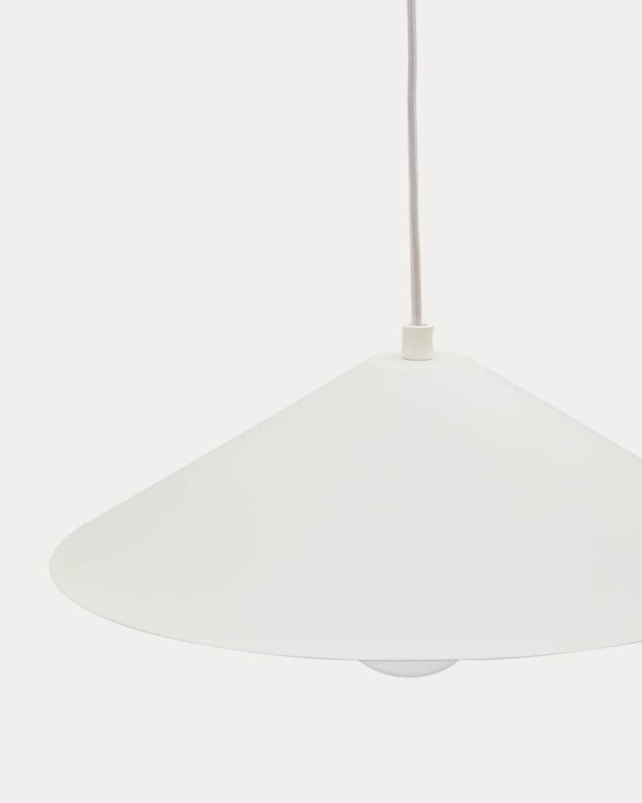Kally wall lamp in a beige painted finish