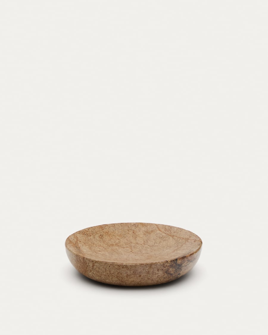 Spalsh beige marble soap dish