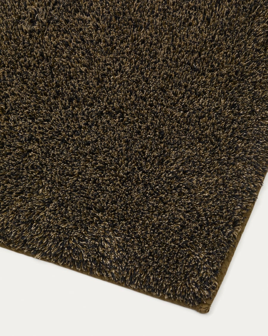 Badematte Coper aus Baumwolle grün 50 x 70 cm