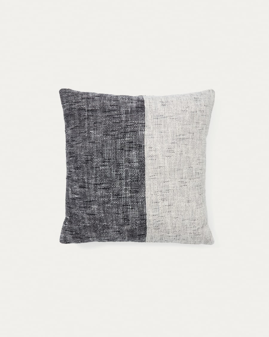 Dalel grey cotton cushion cover 45 x 45 cm Kave Home