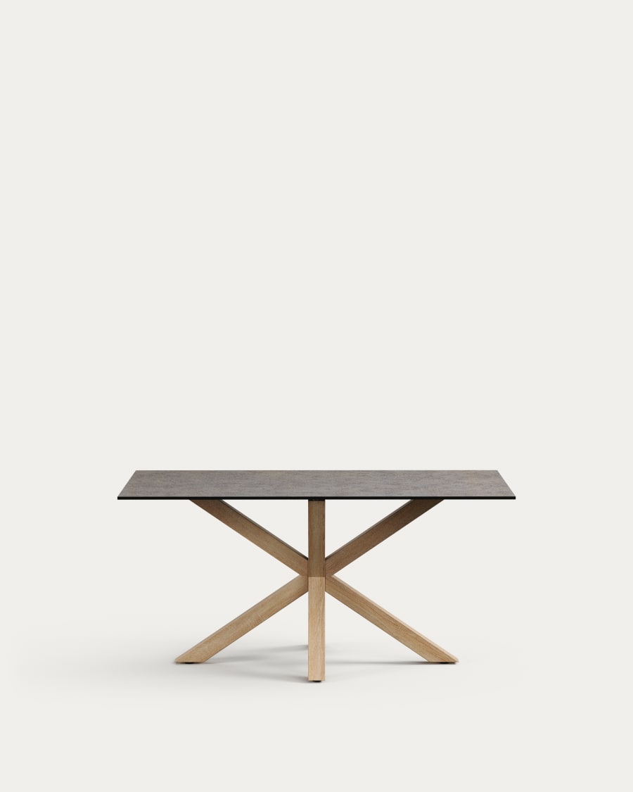 New Argo table 160x90, Hightech Porcelain Iron Moss
