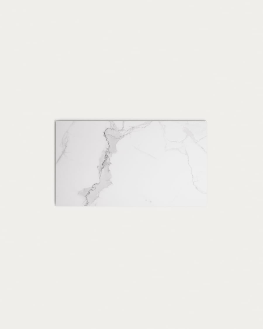 Sobre de taula Argo porcellànic Kalos blanc 160 x 90 cm