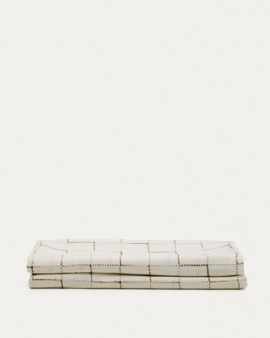 Ersen white, 100% cotton tablecloth, 170 x 250 cm
