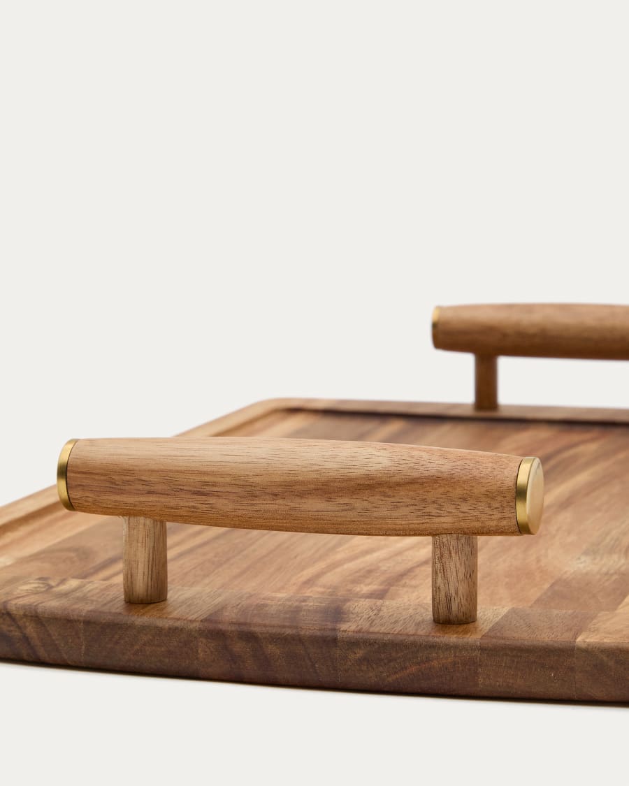 Teppa tray made of acacia wood FSC 100%