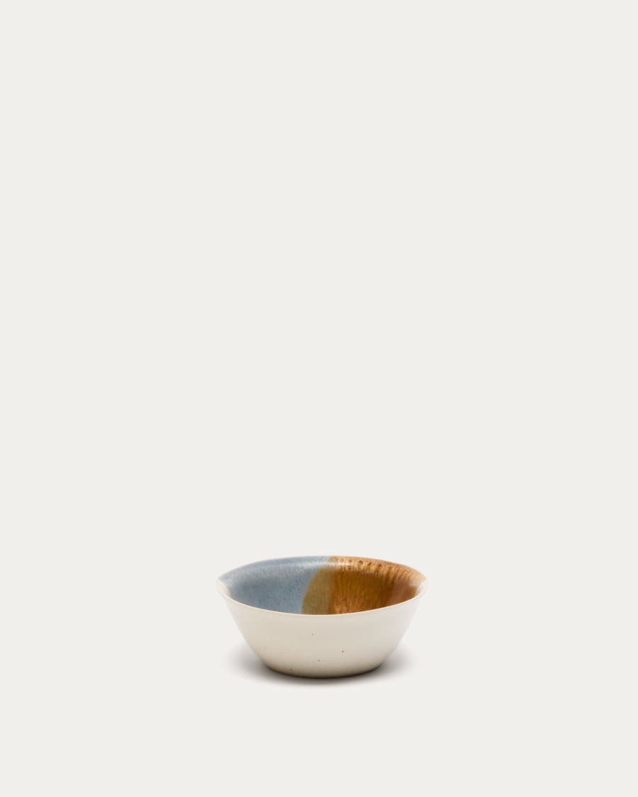 Small multicoloured ceramic Miglo bowl