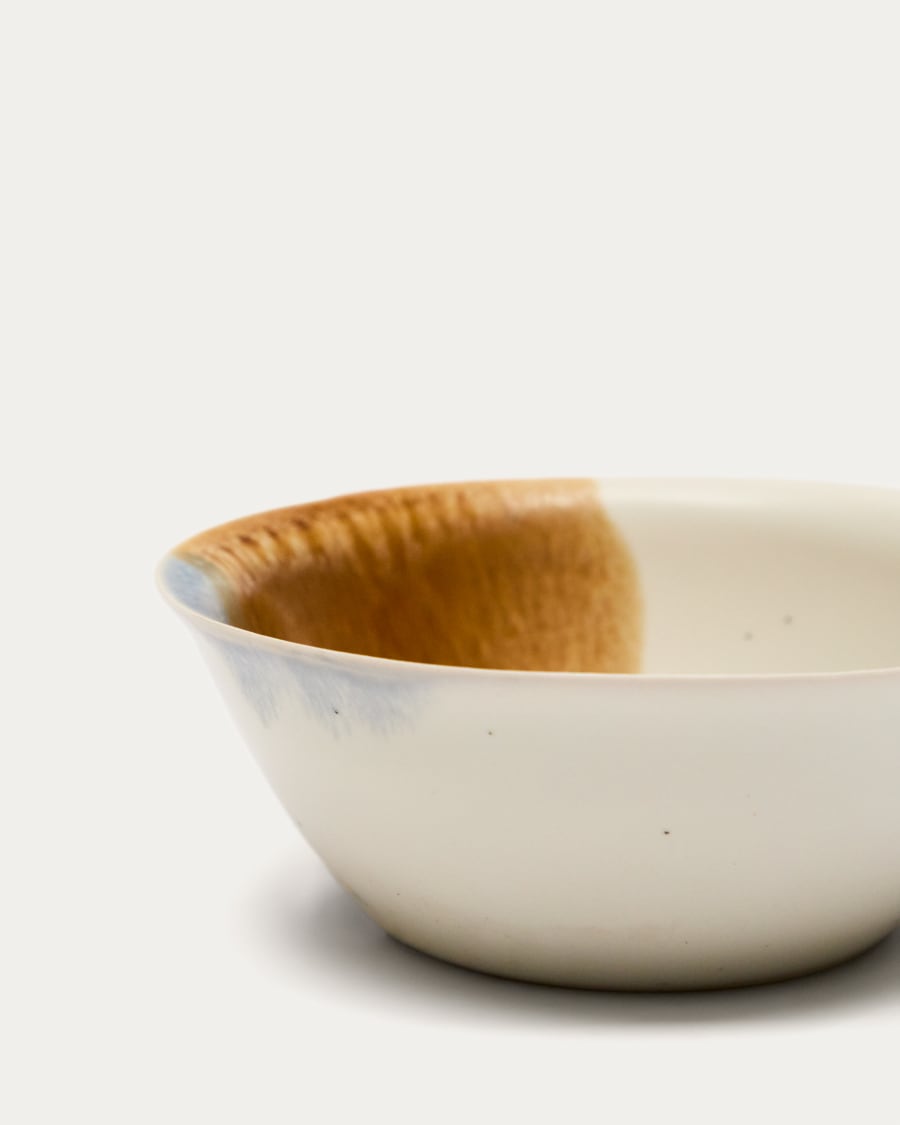 Small multicoloured ceramic Miglo bowl