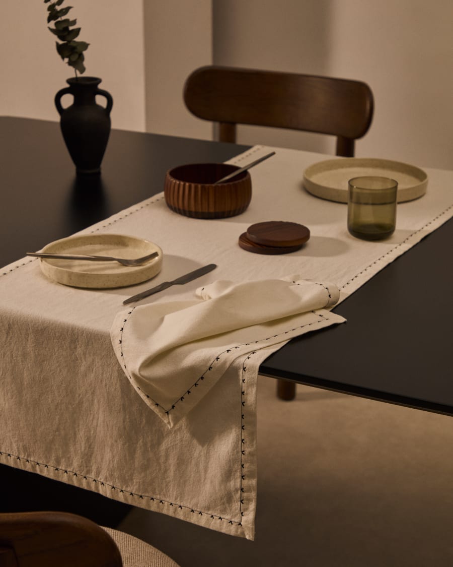 Cotton table runner discount