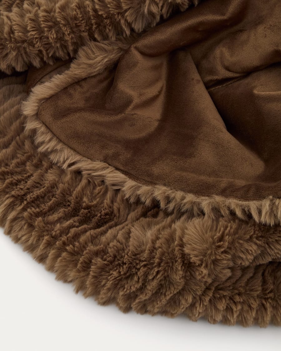 Afni cut fur effect blanket, 130 x 170 cm